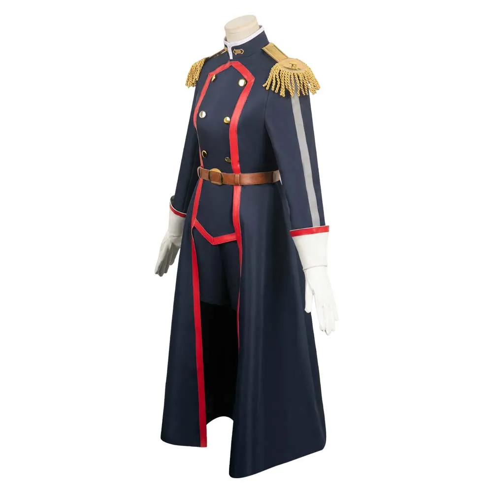 Chained Soldier Tenka Izumo Women Blue Outfit Party Carnival Halloween Cosplay Costume