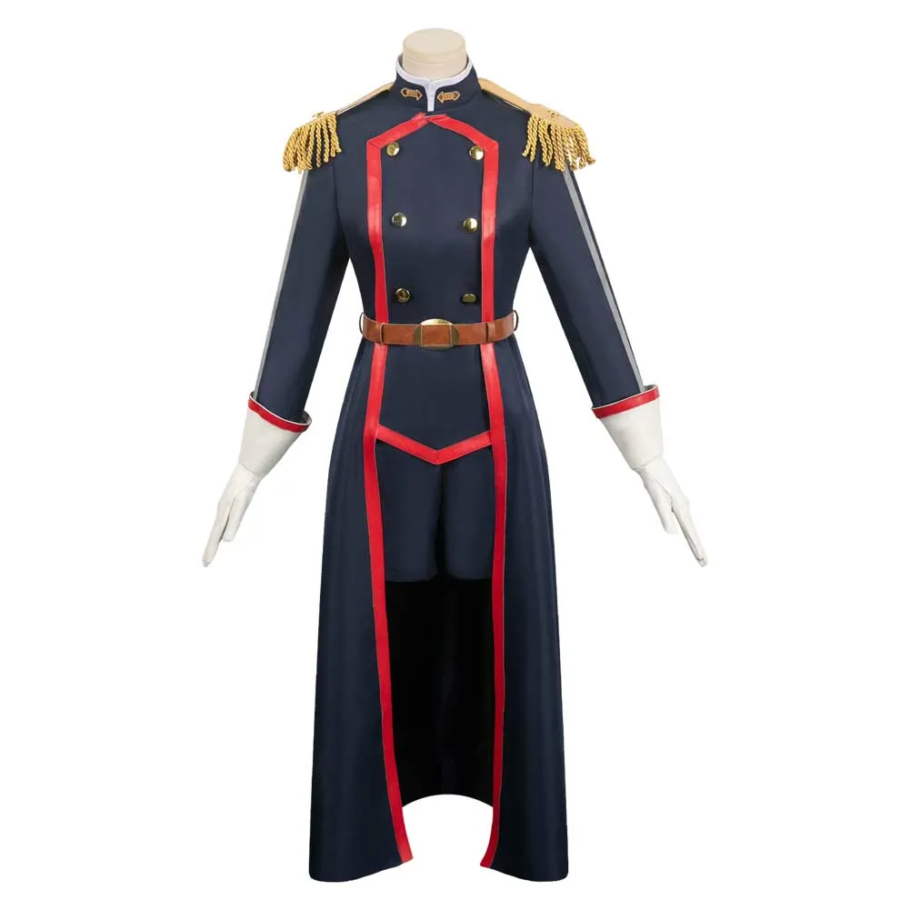 Chained Soldier Tenka Izumo Women Blue Outfit Party Carnival Halloween Cosplay Costume