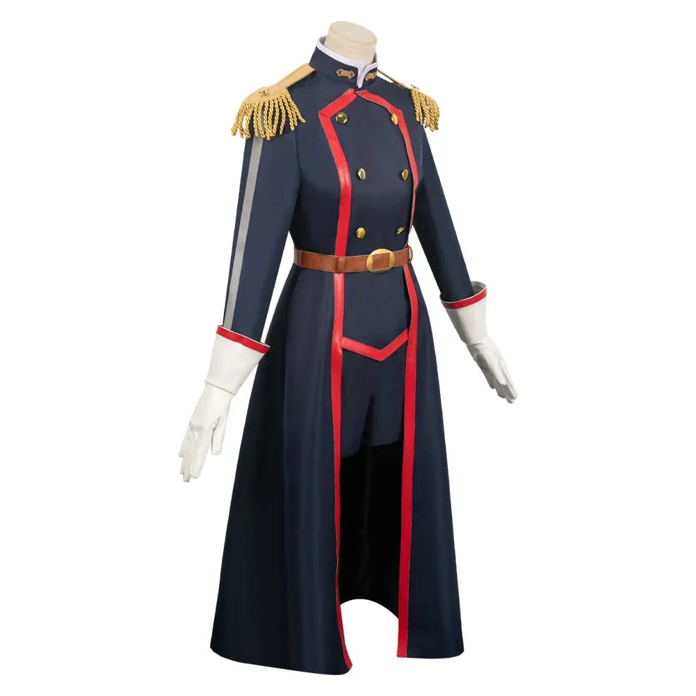 Chained Soldier Tenka Izumo Women Blue Outfit Party Carnival Halloween Cosplay Costume