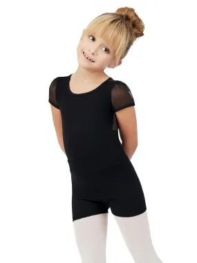 Child's Knit Boyshort in Black - Select Size