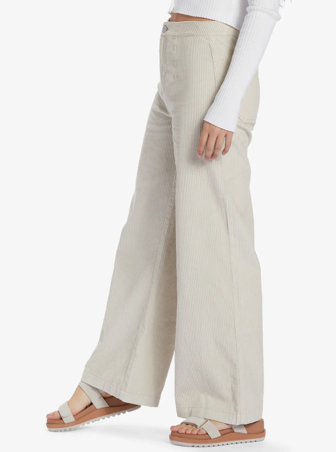 Chloe Kim Corduroy Pants - Pelican