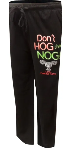 Christmas Vacation Clark Griswold Don't Hog The Nog Lounge Pants