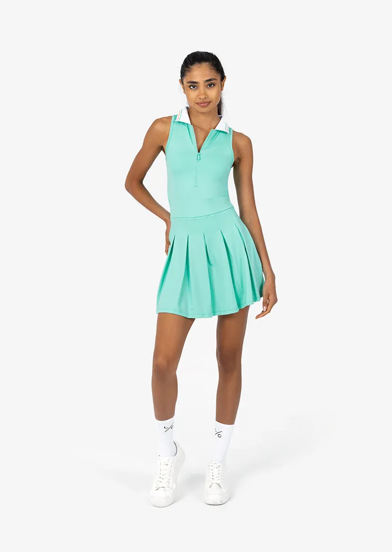 Club LC Vintage Pleated Dress Mint FINAL SALE