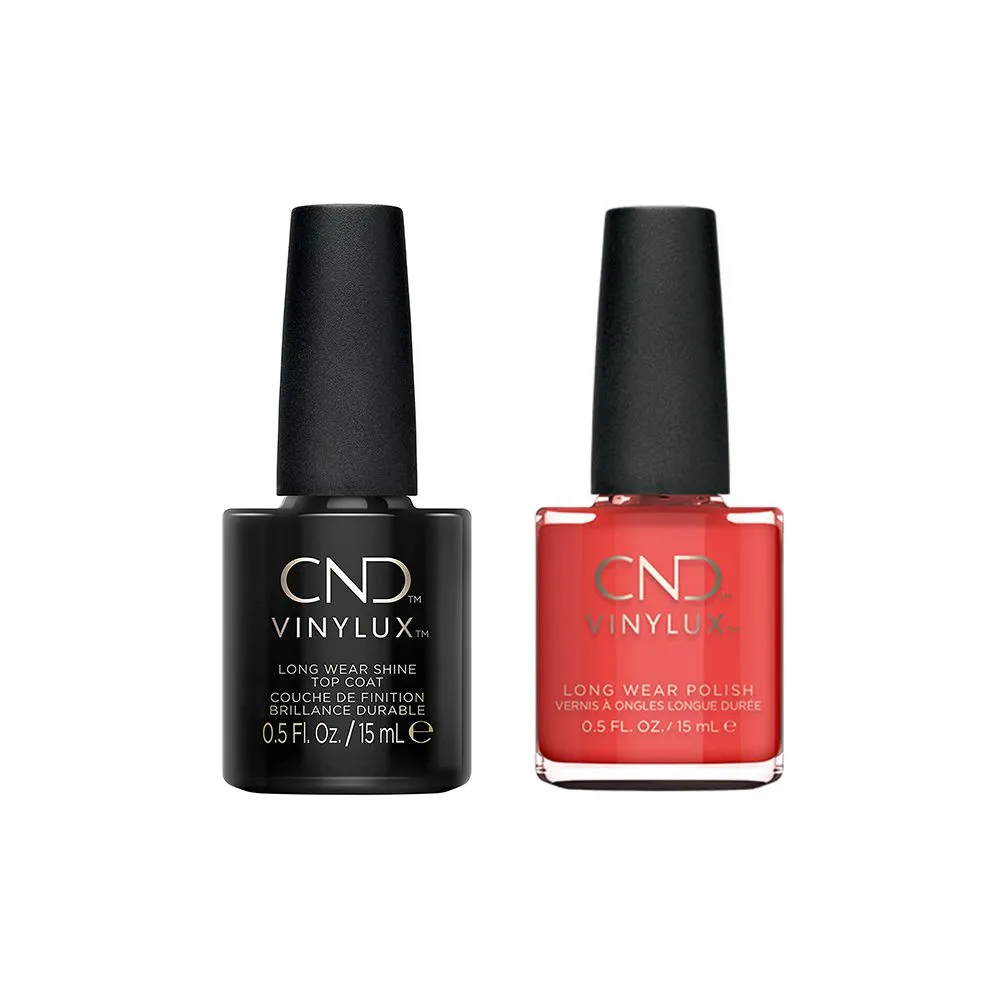 CND - Vinylux Topcoat & Mambo Beat 0.5 oz - #244