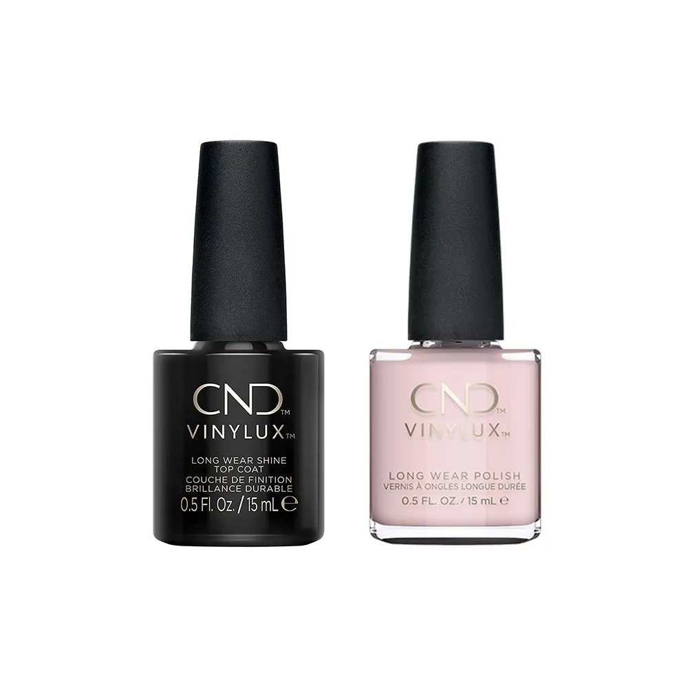 CND - Vinylux Topcoat & Negligee 0.5 oz - #132