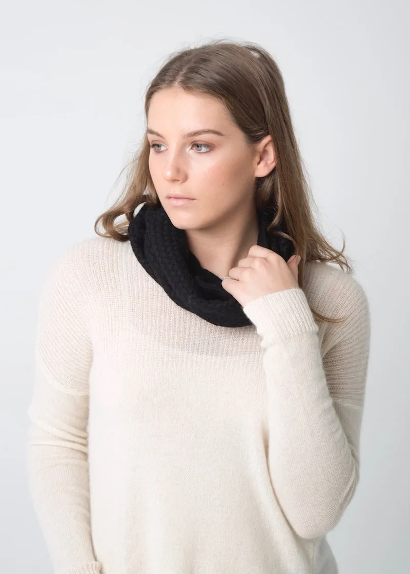 COCO Neckwarmer - Marl Black