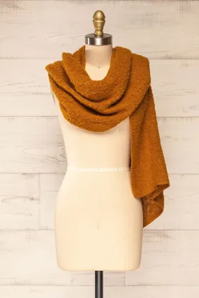 Cordova Caramel | Soft Knit Scarf