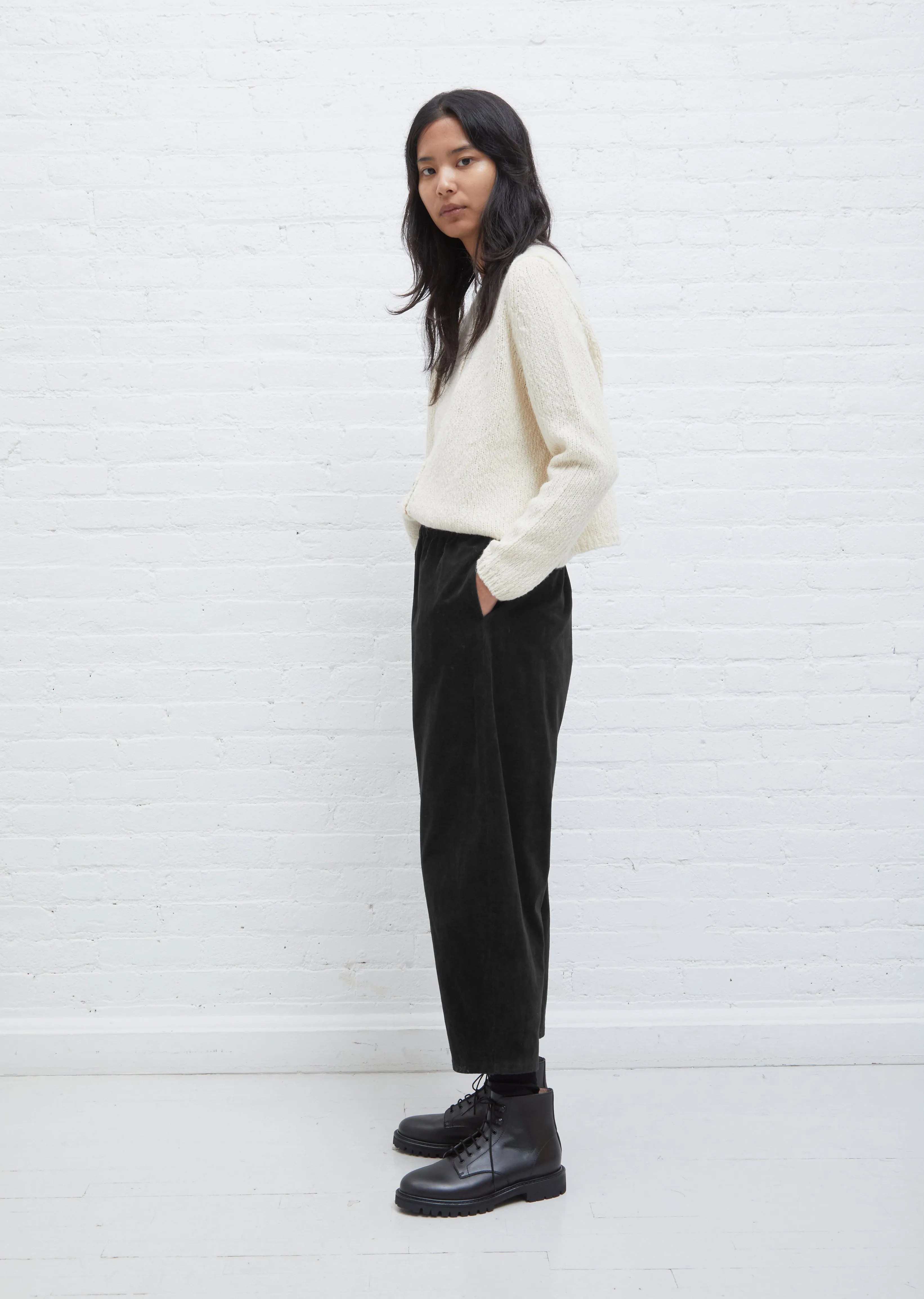 Corduroy Pant — Black