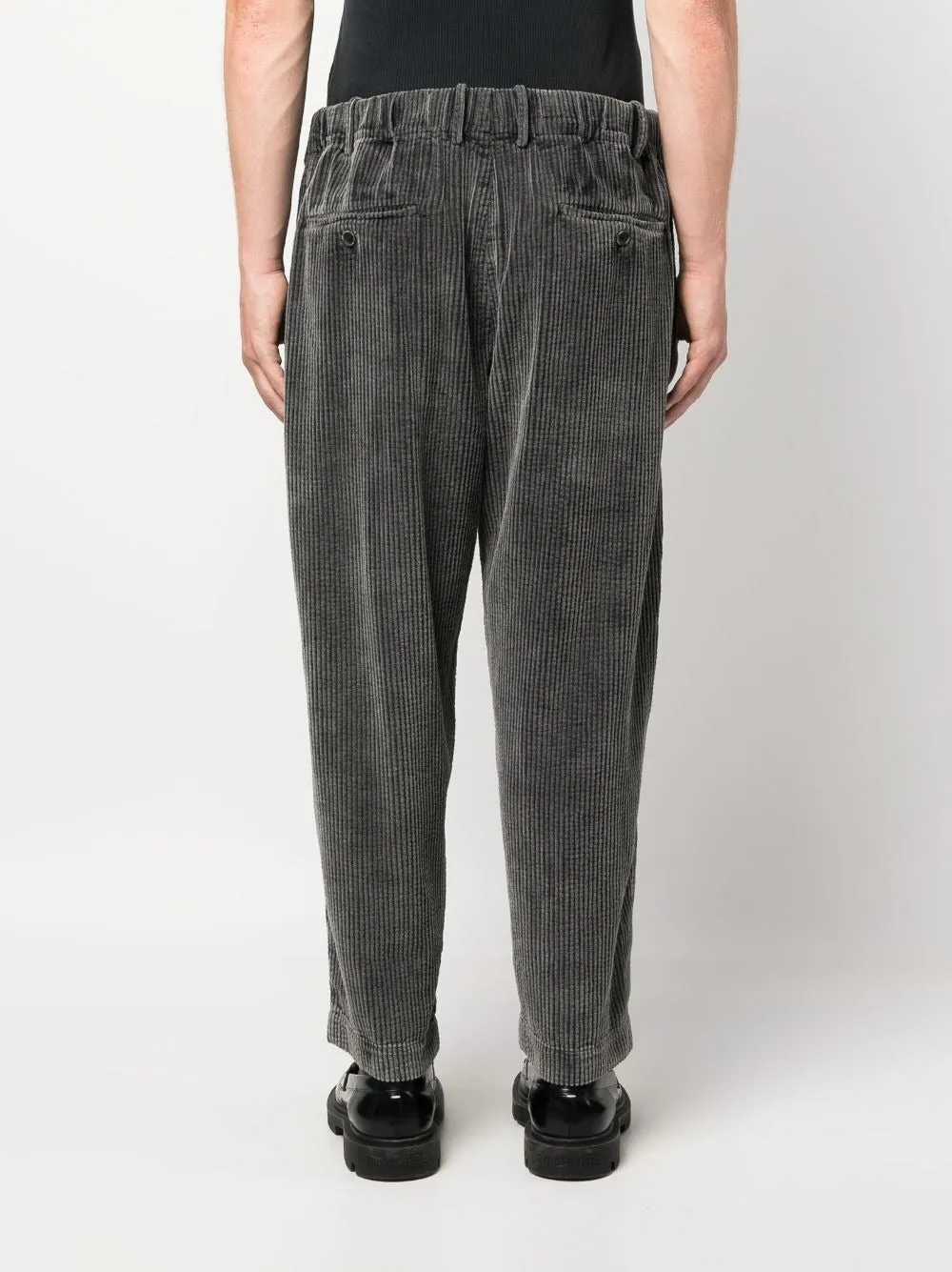 CORDUROY STRAIGHT-LEG TROUSERS