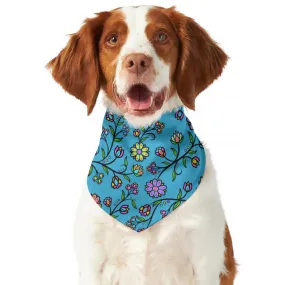 Cosmic Whisper Pastel Rainy Horizon Pet's Scarf