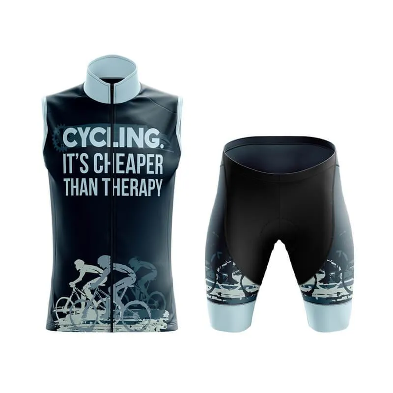 Cycling. It's Cheaper Than Therapy (V3) Club Cycling Kit