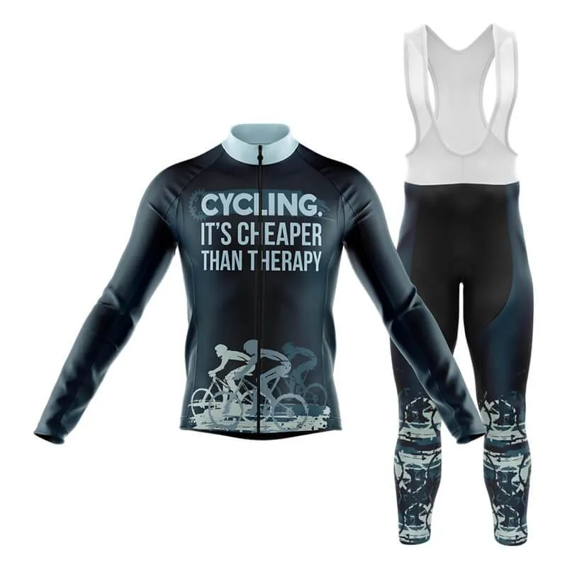 Cycling. It's Cheaper Than Therapy (V3) Club Cycling Kit