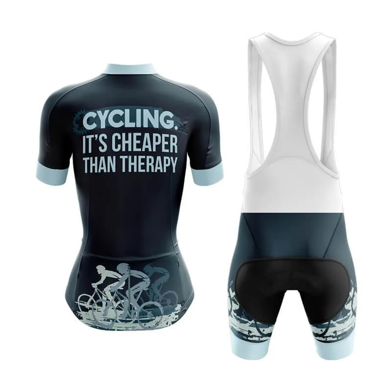 Cycling. It's Cheaper Than Therapy (V3) Club Cycling Kit