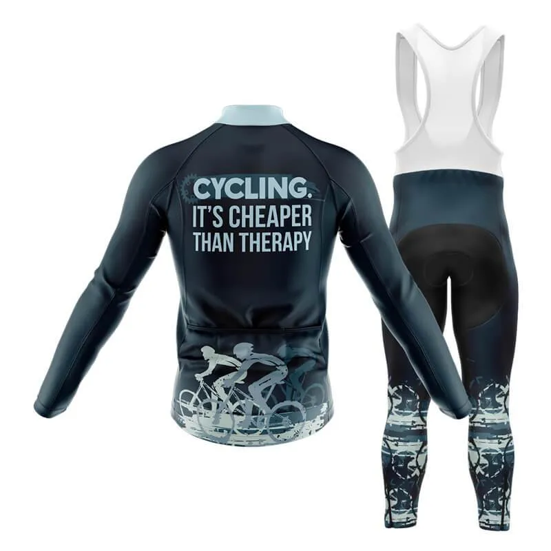 Cycling. It's Cheaper Than Therapy (V3) Club Cycling Kit