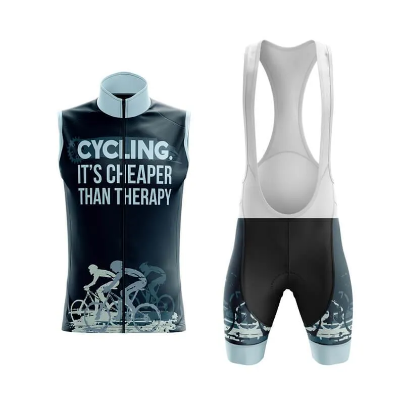 Cycling. It's Cheaper Than Therapy (V3) Club Cycling Kit