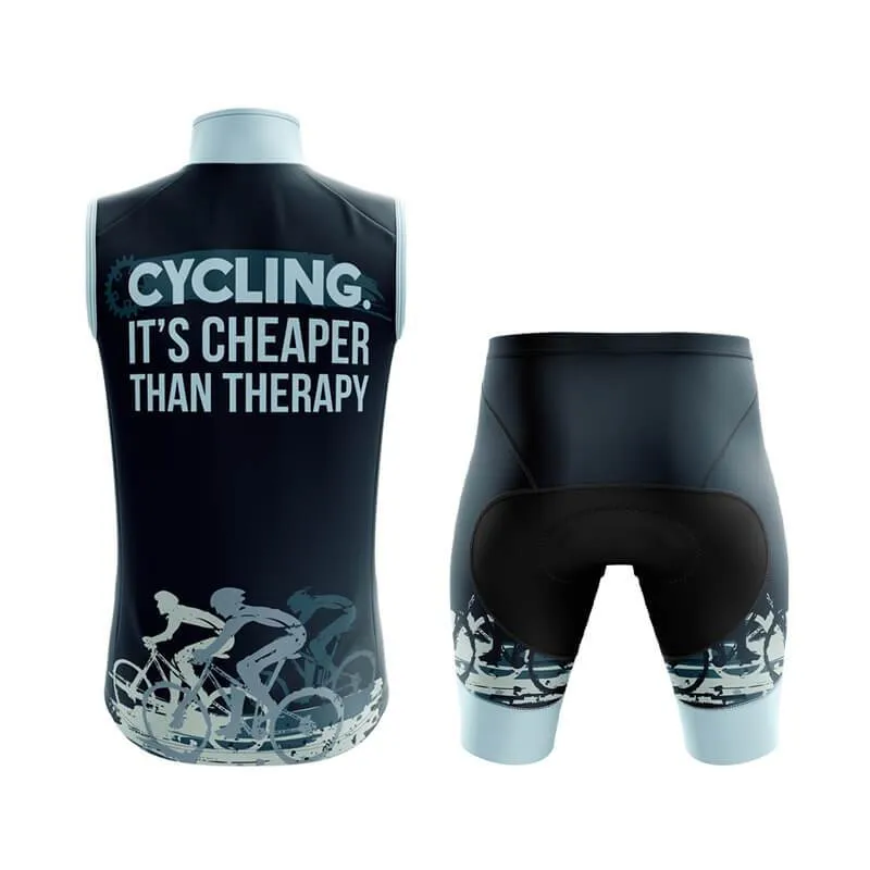 Cycling. It's Cheaper Than Therapy (V3) Club Cycling Kit