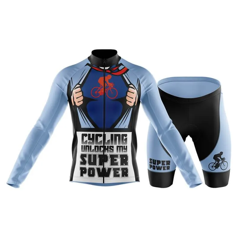 Cycling Unlocks My Super Powers (V1) Club Cycling Kit