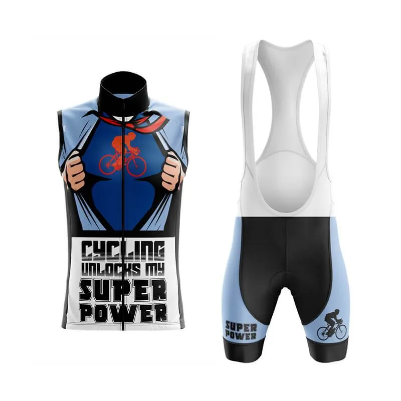 Cycling Unlocks My Super Powers (V1) Club Cycling Kit