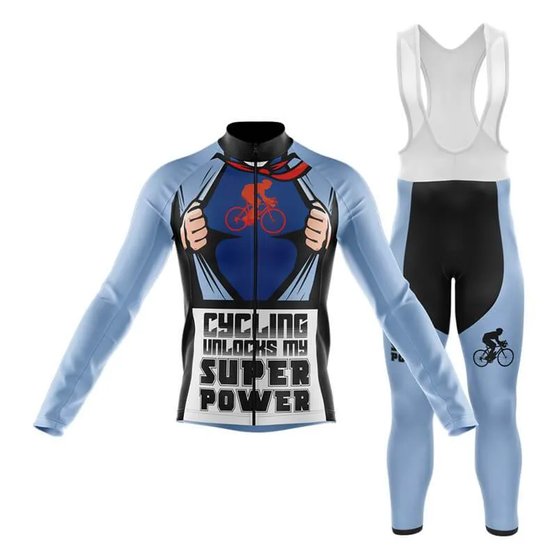 Cycling Unlocks My Super Powers (V1) Club Cycling Kit