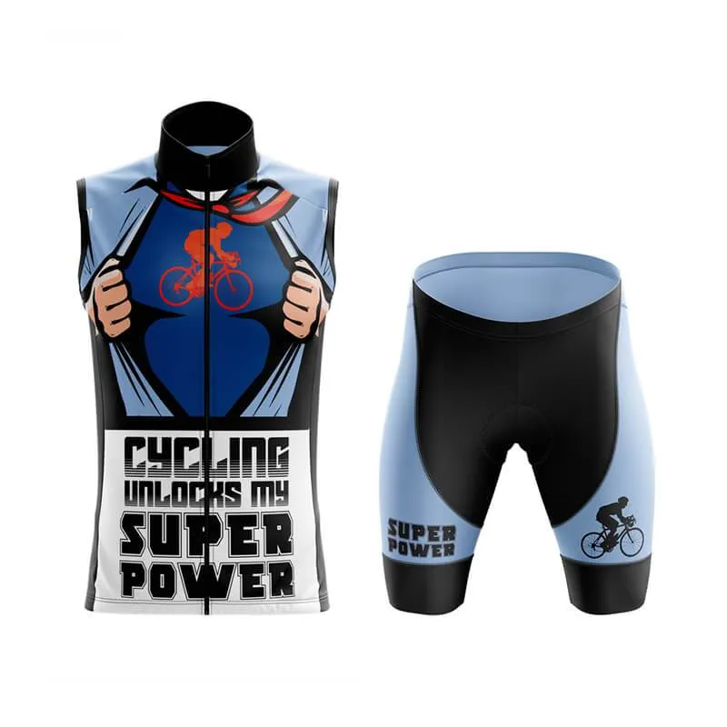 Cycling Unlocks My Super Powers (V1) Club Cycling Kit