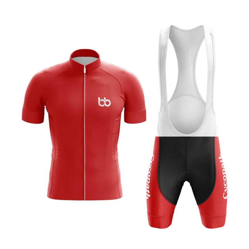 Cycopath Club Cycling Kit (Red)