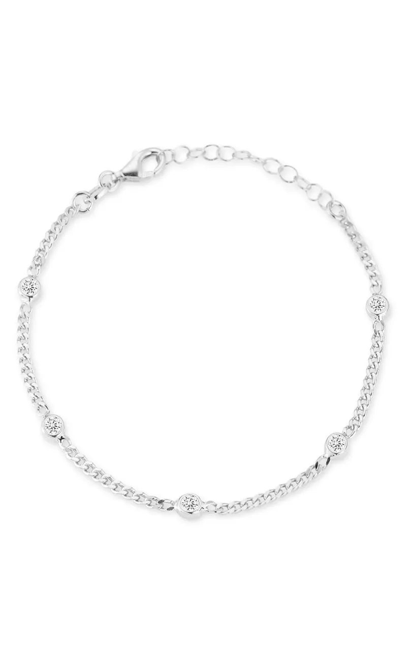 CZ Cuban Link Bracelet