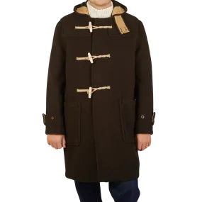 Dark Brown Wool Monty Duffle Coat