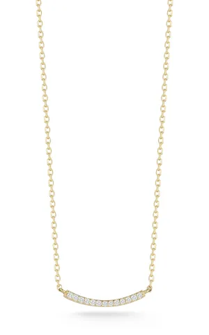 Diamond Bar Necklace