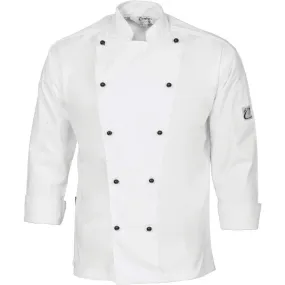 Dnc Workwear Cool-breeze Cotton Long Sleeve Chef Jacket - 1104