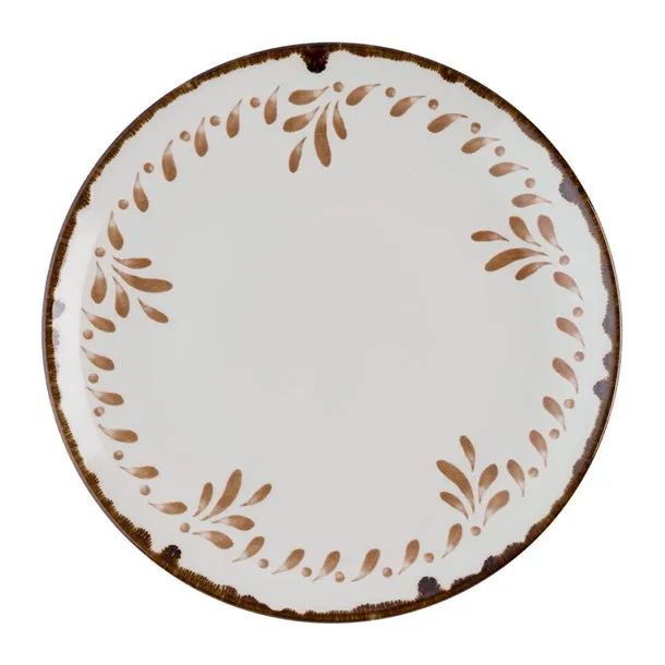 Dudson Harvest Mediterranean Terracotta Coupe Plates 260mm (Pack of 12) - HR503