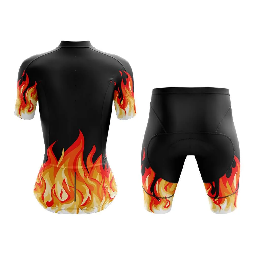 Elemental Fire (Black) Club Cycling Kit