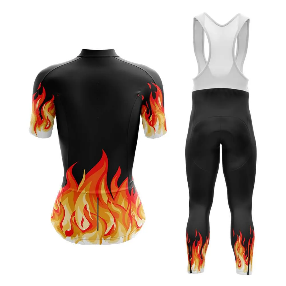 Elemental Fire (Black) Club Cycling Kit