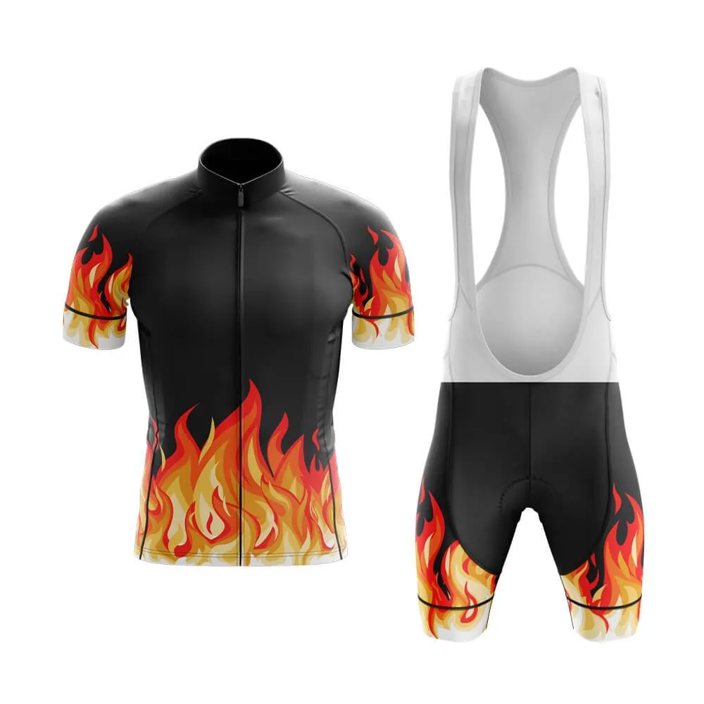 Elemental Fire (Black) Club Cycling Kit