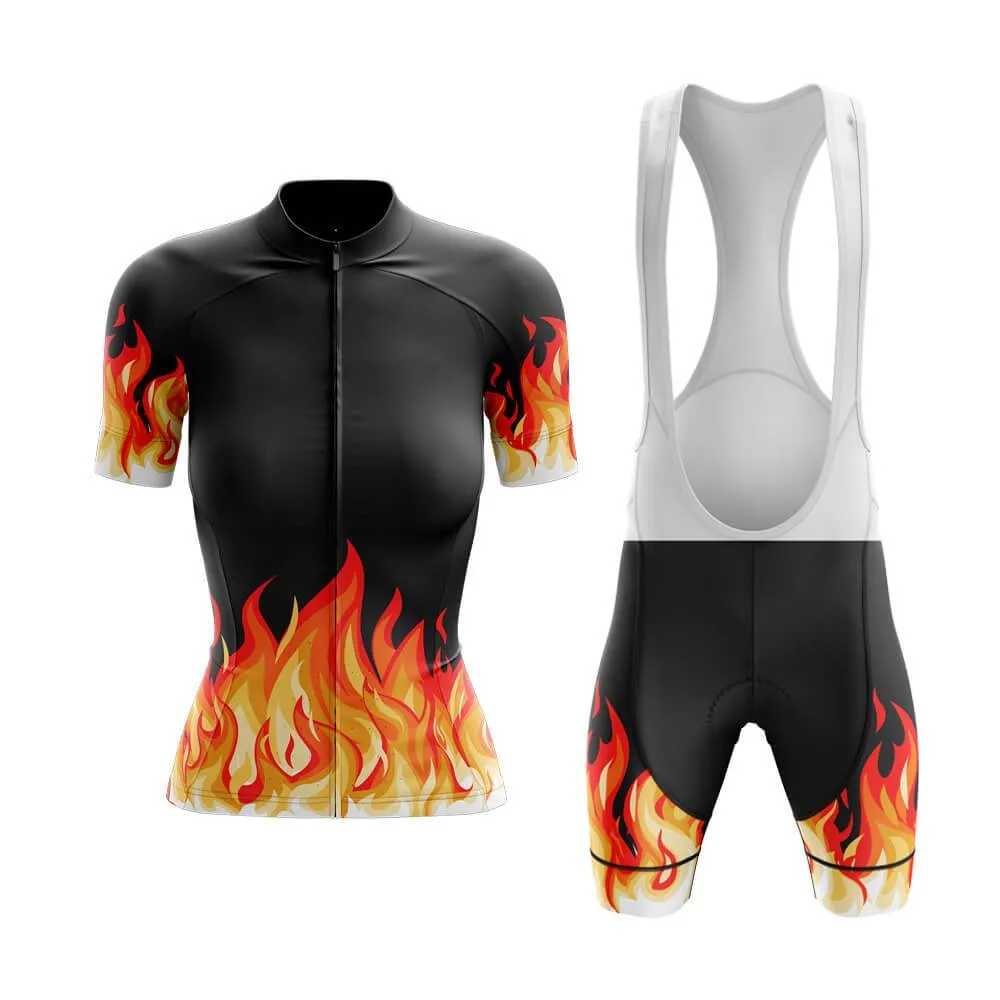 Elemental Fire (Black) Club Cycling Kit