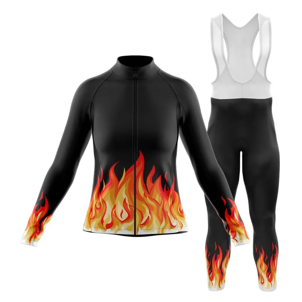 Elemental Fire (Black) Club Cycling Kit