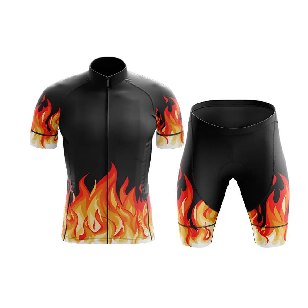 Elemental Fire (Black) Club Cycling Kit