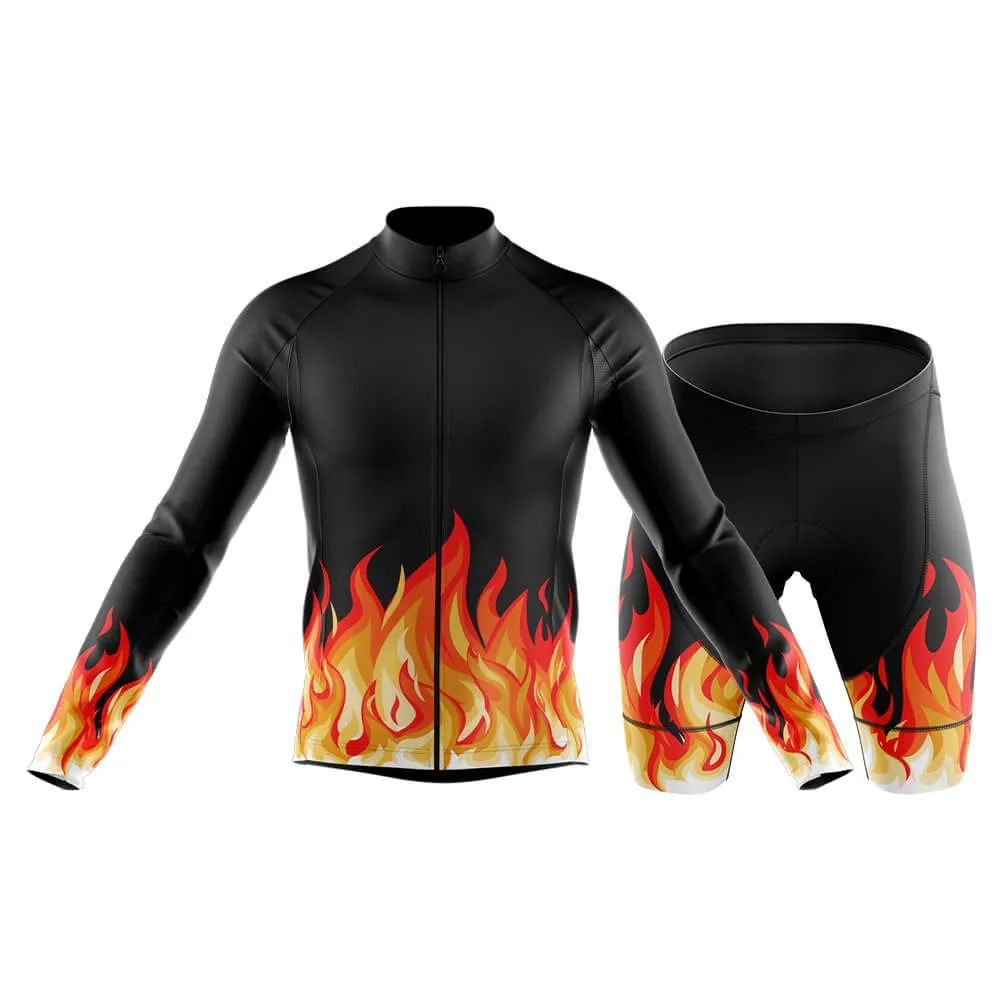 Elemental Fire (Black) Club Cycling Kit