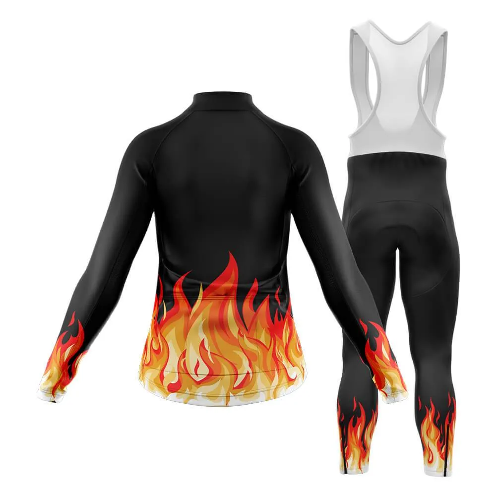 Elemental Fire (Black) Club Cycling Kit