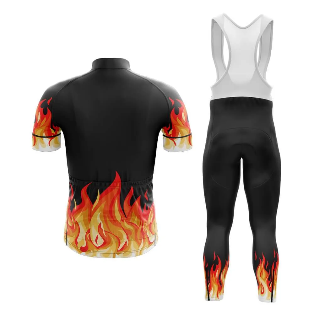 Elemental Fire (Black) Club Cycling Kit