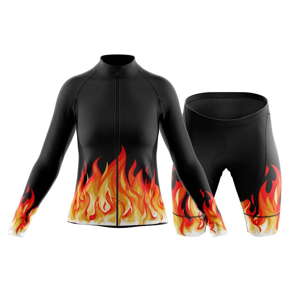 Elemental Fire (Black) Club Cycling Kit