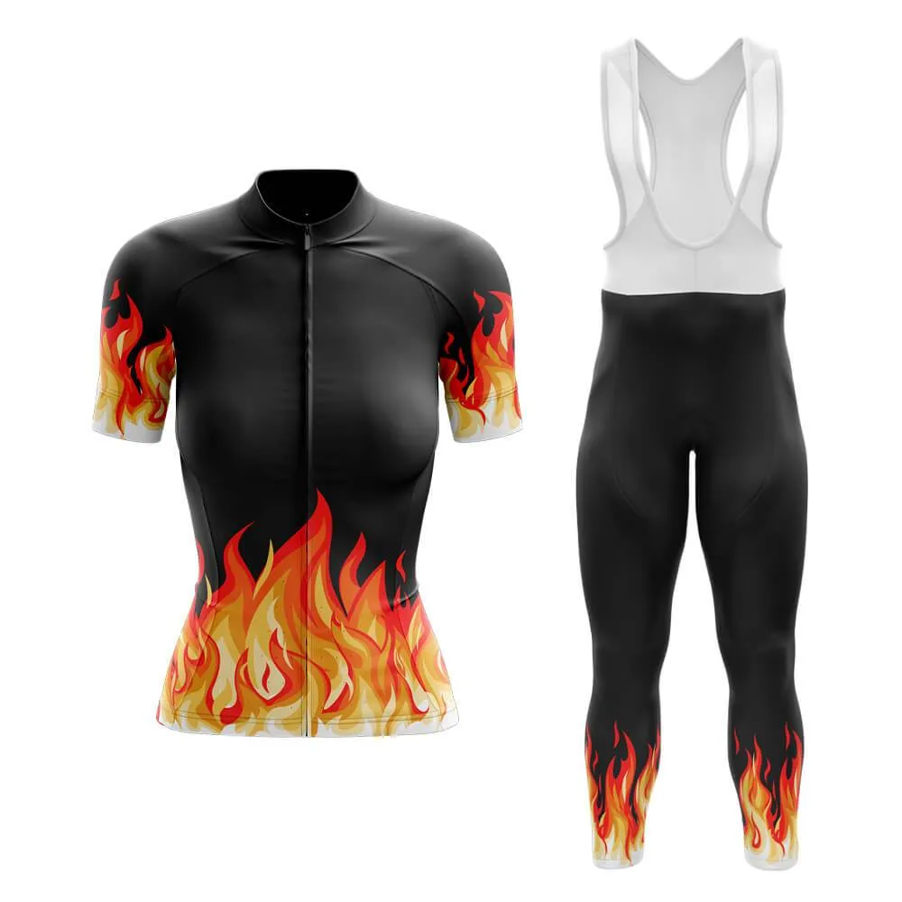 Elemental Fire (Black) Club Cycling Kit