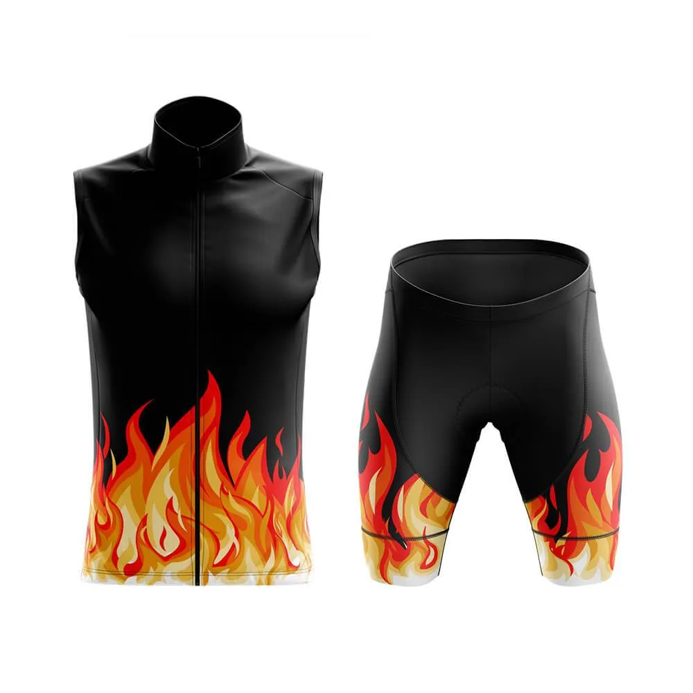 Elemental Fire (Black) Club Cycling Kit