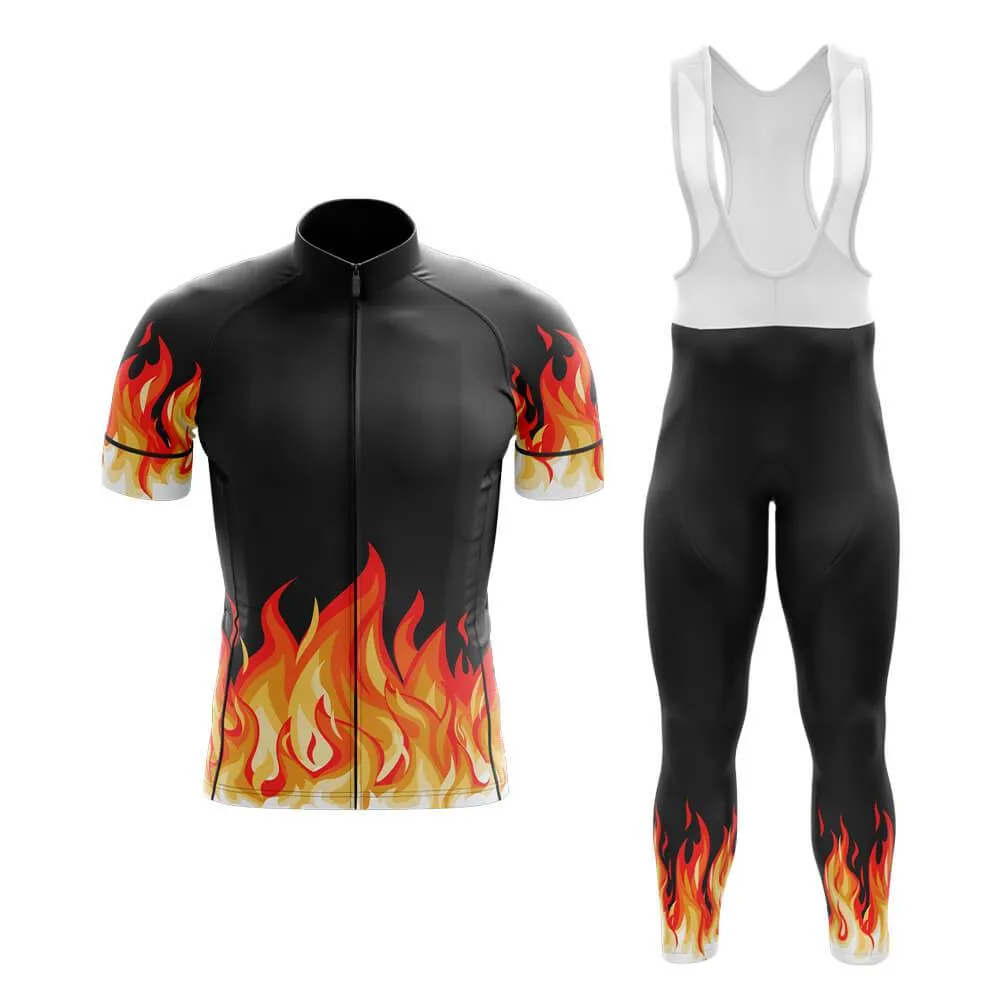 Elemental Fire (Black) Club Cycling Kit