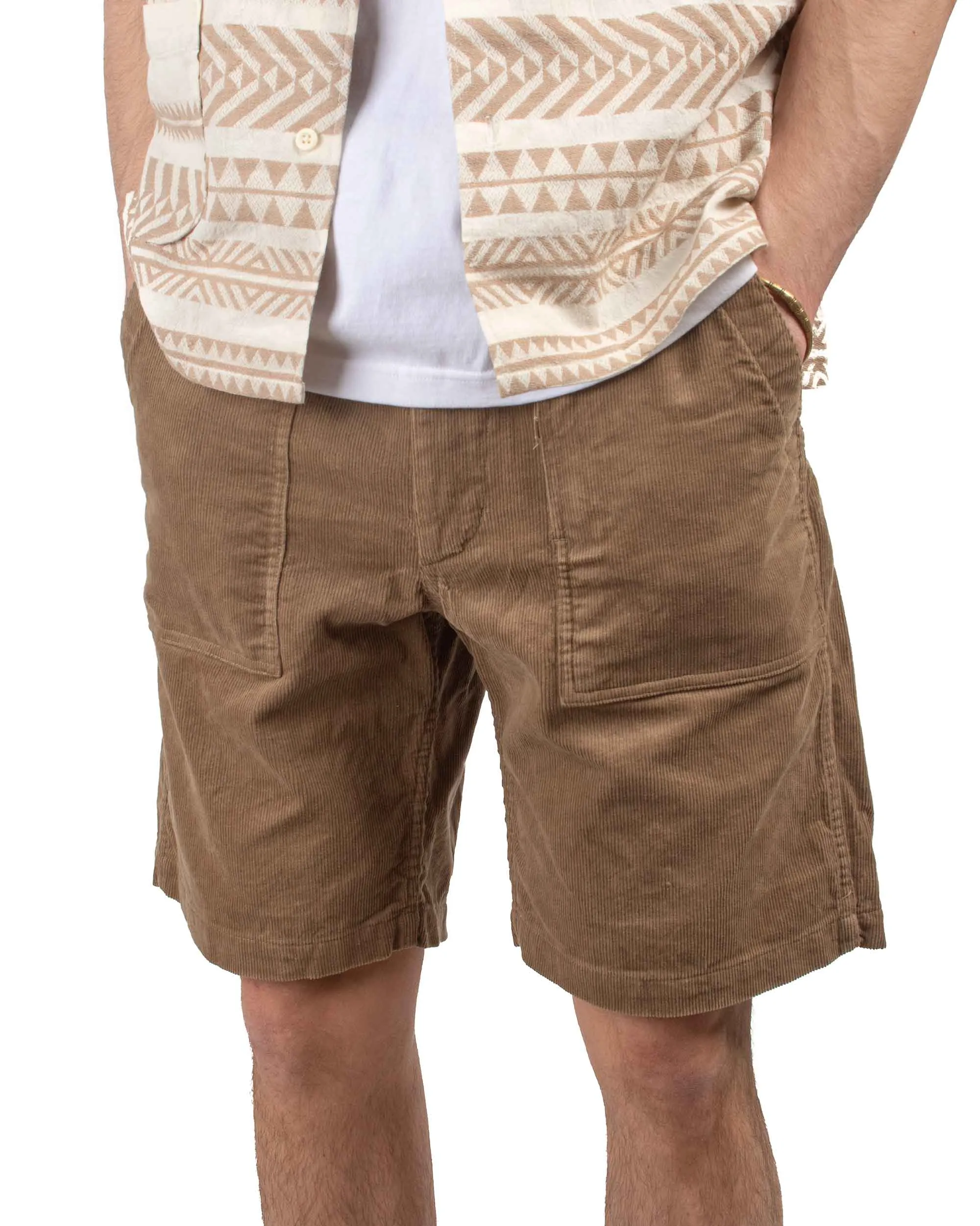 Engineered Garments Fatigue Short Khaki 14W Corduroy