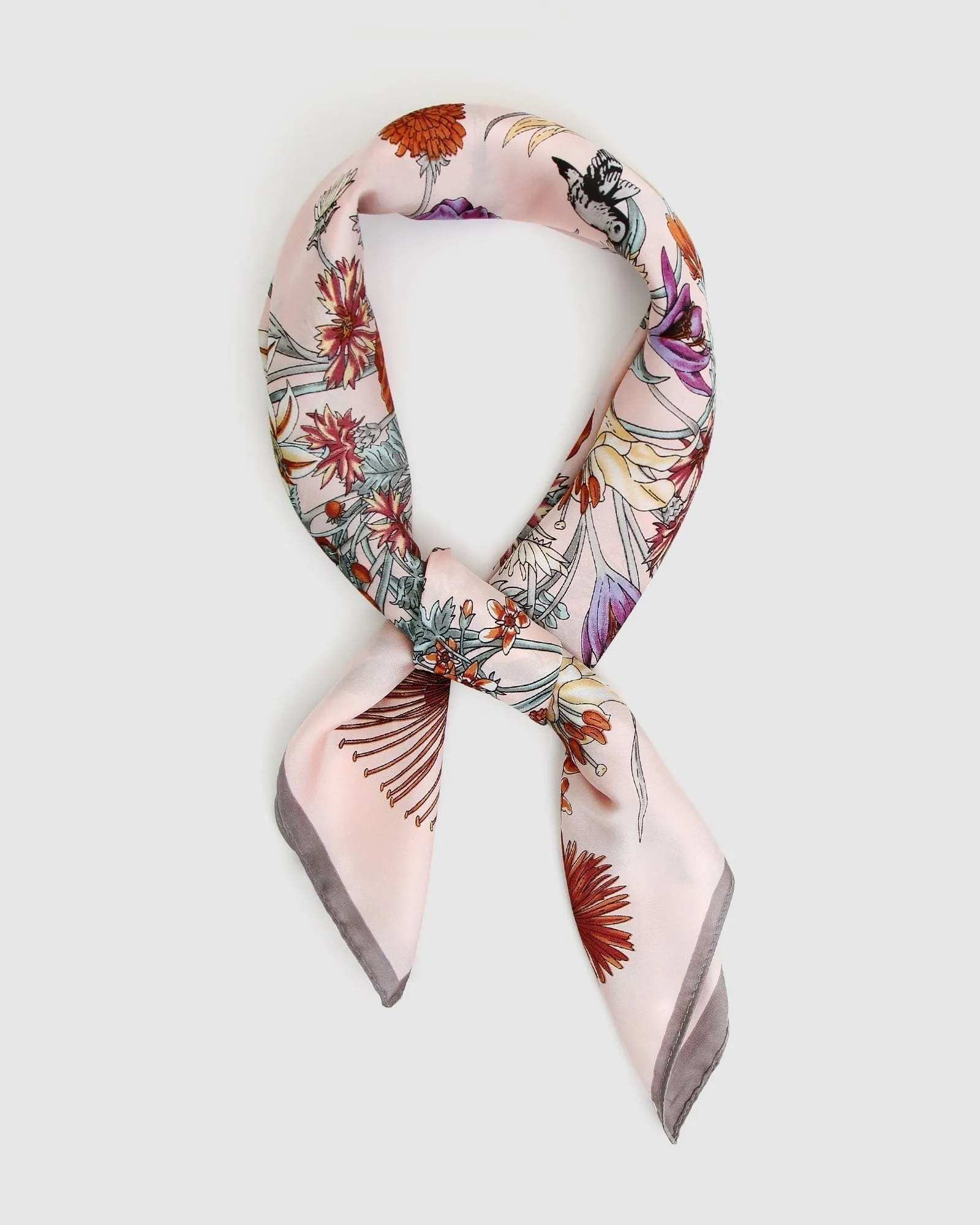 English Garden Fashion Scarf - Pink