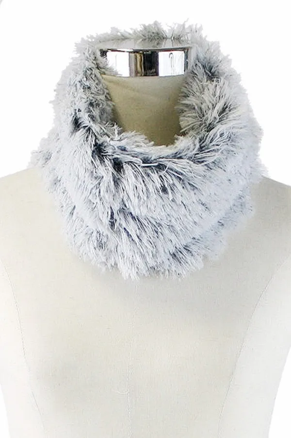 Faux Fur Wrap Scarves Headwraps