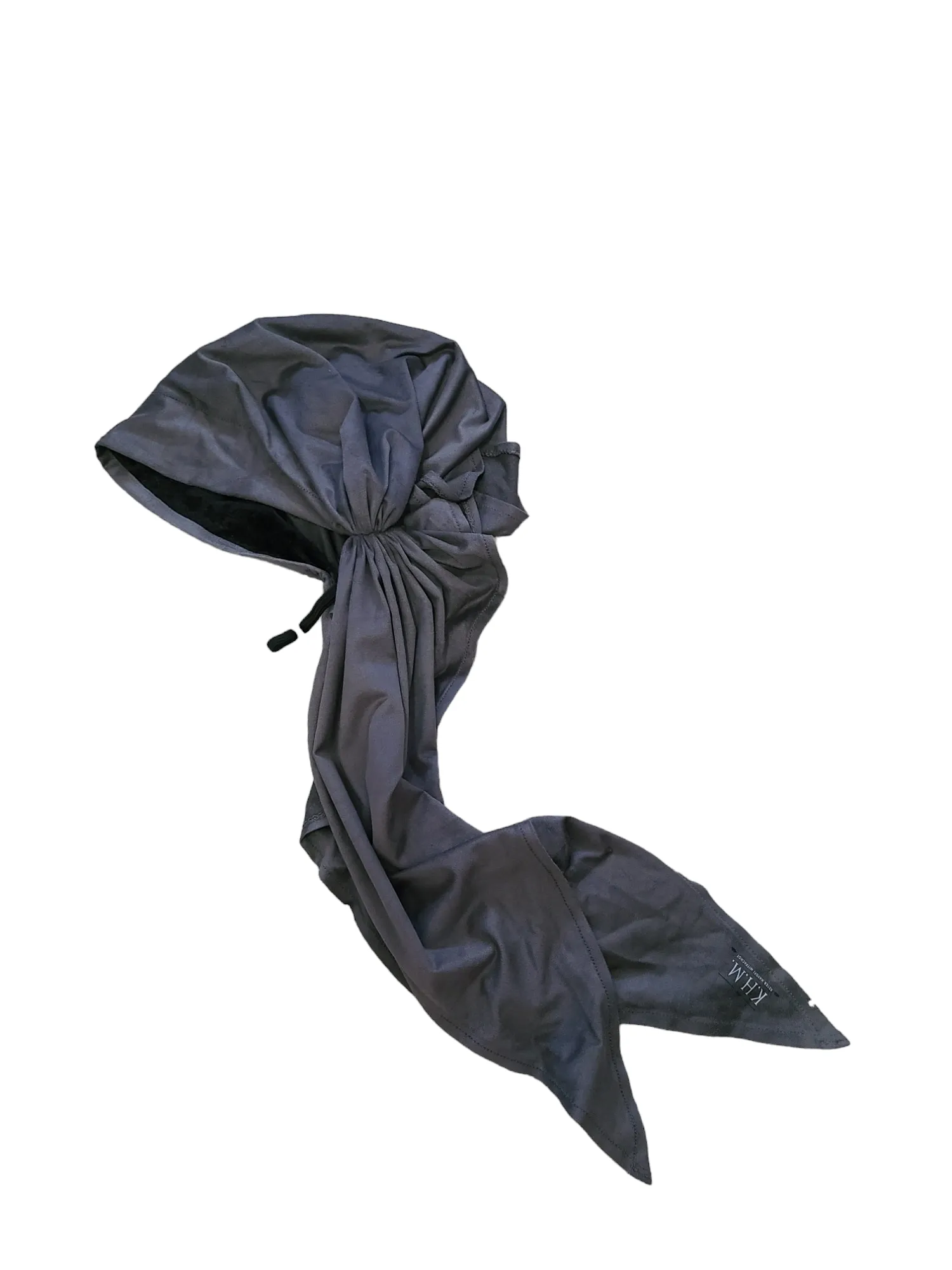 Faux Thin Suede Pretied Scarf