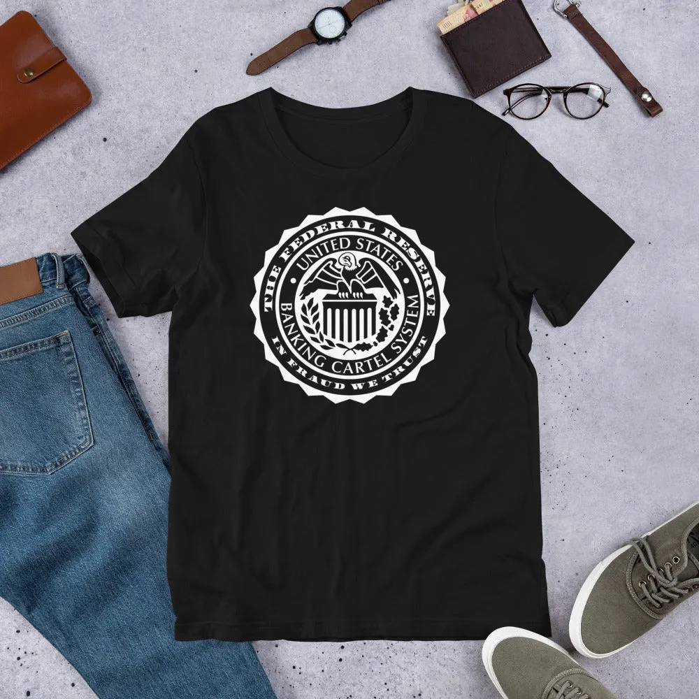 Federal Reserve Vulture Seal Vintage Tees