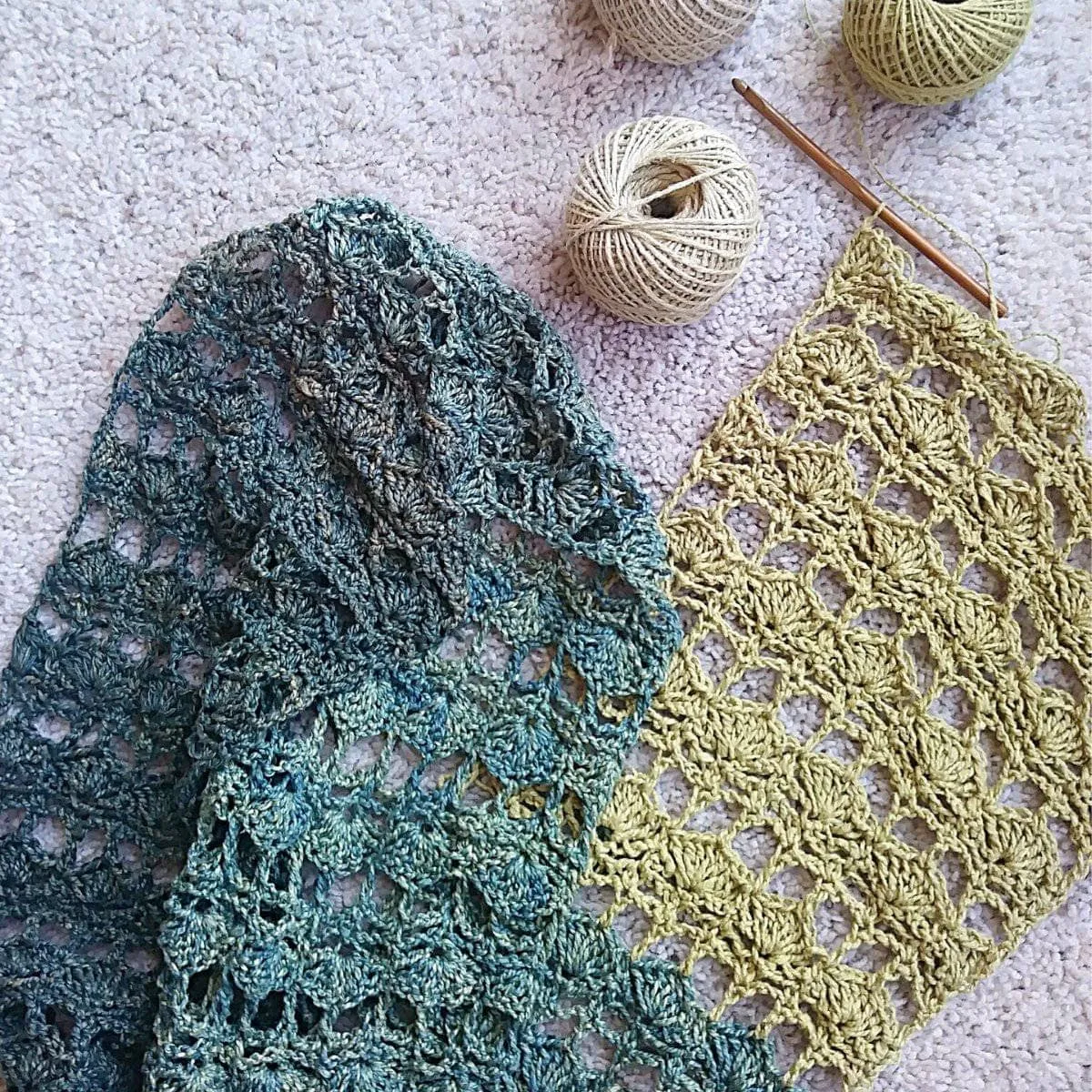 Fields of Home Scarf Crochet Kit