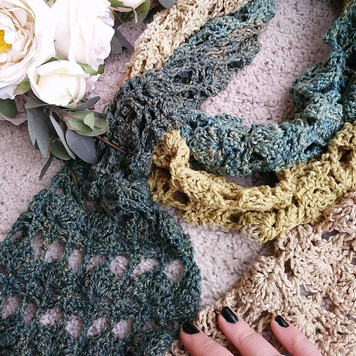 Fields of Home Scarf Crochet Kit